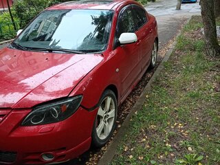 2004 Mazda 3 I (BK), красный, 150000 рублей, вид 1