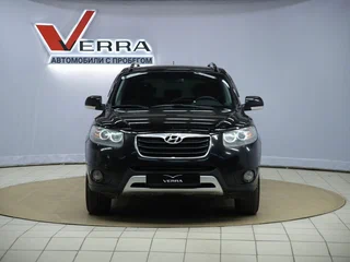 2012 Hyundai Santa Fe II Рестайлинг, чёрный, 940000 рублей, вид 2