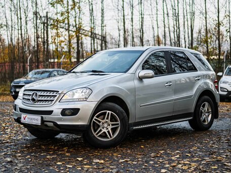 2006 Mercedes-Benz M-Класс 280 II (W164), серебристый, 1087000 рублей, вид 1