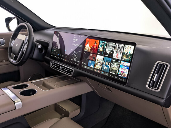 2025 Li Auto (Lixiang) L9 52.3 kWh I Рестайлинг, серый - вид 12