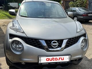 2015 Nissan Juke I Рестайлинг, серебристый, 1277777 рублей, вид 2