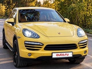 2011 Porsche Cayenne Diesel II (958), жёлтый, 2500000 рублей, вид 2