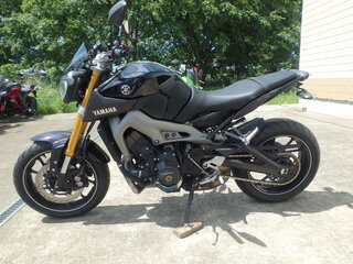 2016 Yamaha MT-09 (FZ-09), фиолетовый, 760000 рублей, вид 1