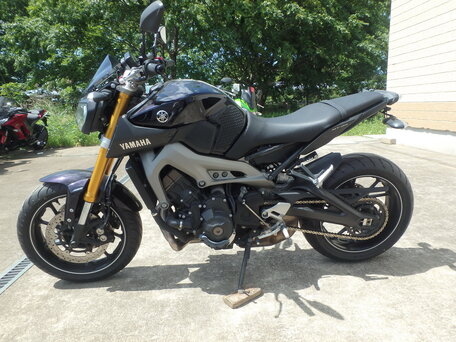2016 Yamaha MT-09 (FZ-09), фиолетовый, 760000 рублей, вид 1