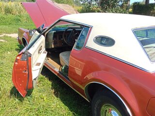 1974 Lincoln Continental V, красный, 3800000 рублей, вид 4