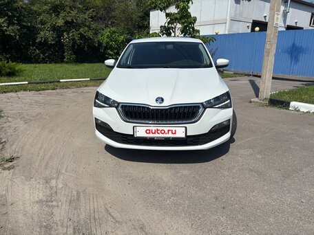 2021 Skoda Rapid II, белый, 1249000 рублей, вид 2