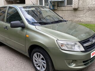 2013 Lada (ВАЗ) Granta I, зелёный, 330000 рублей, вид 1