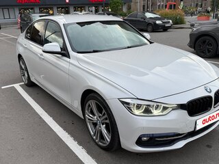 2016 BMW 3 серии 320d xDrive VI (F3x) Рестайлинг, белый, 1940000 рублей, вид 3