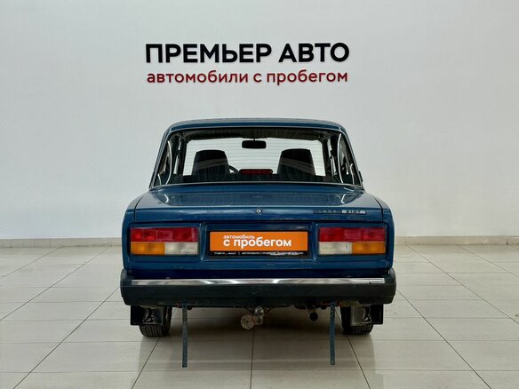 2007 Lada (ВАЗ) 2107, синий, 195000 рублей - вид 4