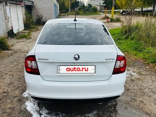 2018 Skoda Rapid I Рестайлинг, белый, 1100000 рублей, вид 3