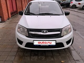 2015 Lada (ВАЗ) Granta I, белый, 310000 рублей, вид 1