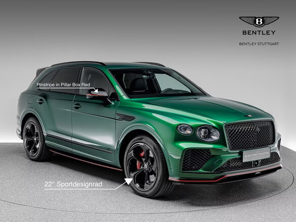 2026 Bentley Bentayga I Рестайлинг, зелёный