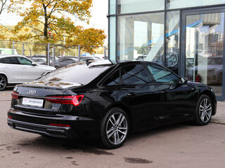 2021 Audi A6 45 TFSI V (C8), чёрный, 4369000 рублей, вид 4