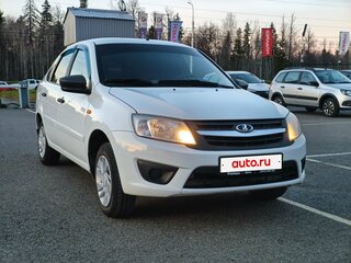 2016 Lada (ВАЗ) Granta I, белый, 380000 рублей, вид 1