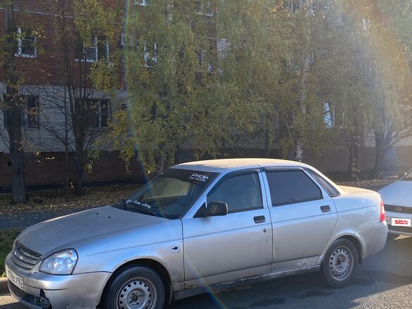2007 Lada (ВАЗ) Priora I, серебристый, 75000 рублей - вид 3