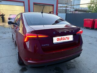 2021 Skoda Rapid II, красный, 1649000 рублей, вид 3