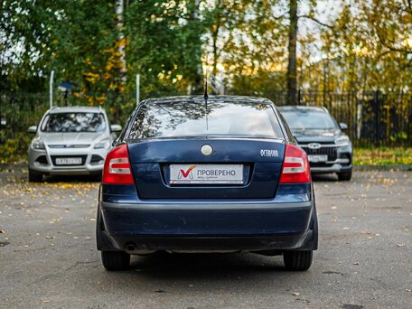 2008 Skoda Octavia II (A5), синий, 330000 рублей, вид 4