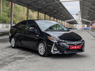 2017 Toyota Prius PHV ZVW52 IV (XW50), чёрный, 1894900 рублей, вид 2