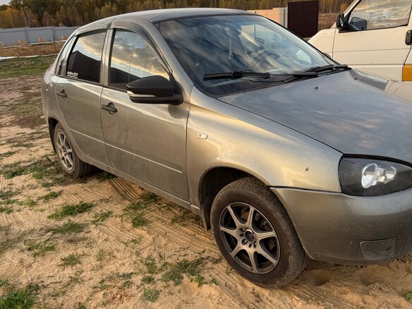 2008 Lada (ВАЗ) Kalina I, серый, 163000 рублей - вид 2