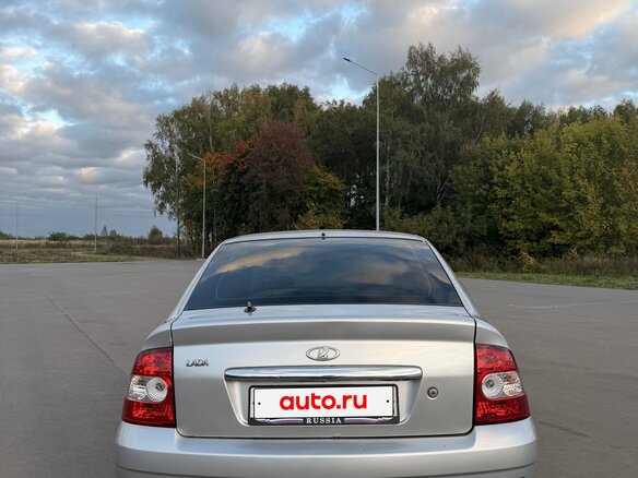 2012 Lada (ВАЗ) Priora I, серебристый, 370000 рублей - вид 3