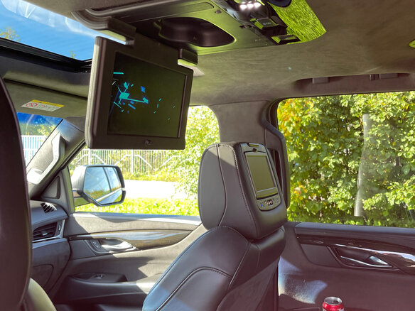 2016 Cadillac Escalade IV, чёрный, 3100000 рублей - вид 19