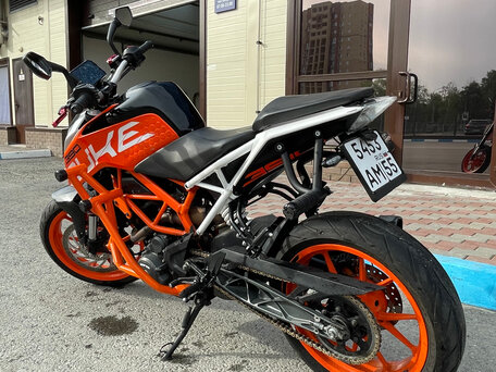2017 KTM 390 Duke, оранжевый, 350000 рублей, вид 5