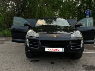 2007 Porsche Cayenne S I Рестайлинг (957), чёрный, 1050000 рублей, вид 4
