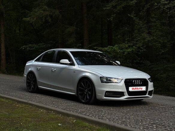 2014 Audi A4 IV (B8) Рестайлинг, белый, 1950000 рублей - вид 9