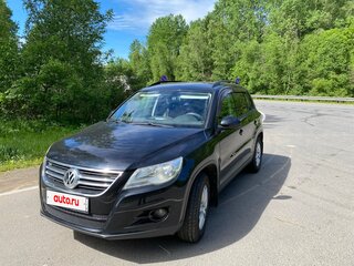 2011 Volkswagen Tiguan I, чёрный, 850000 рублей, вид 1
