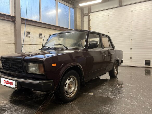 2008 Lada (ВАЗ) 2107, коричневый, 84000 рублей