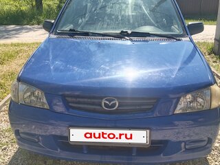 2000 Mazda Demio I (DW), синий, 140000 рублей, вид 1
