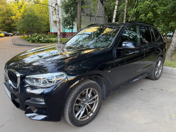 2020 BMW X3 20d xDrive III (G01), чёрный, 5000000 рублей - вид 7