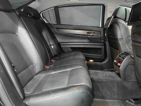 2013 BMW 7 серии Long 750Li xDrive V (F01/F02/F04) Рестайлинг, чёрный, 1620000 рублей - вид 19
