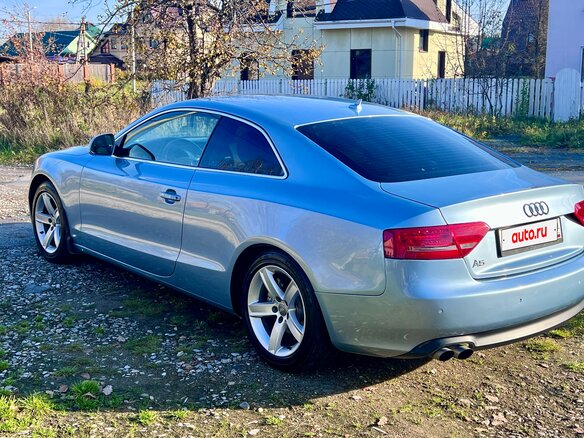 2008 Audi A5 I (8T), голубой, 890000 рублей - вид 7