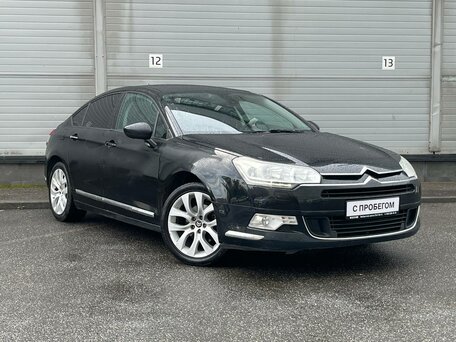 2012 Citroen C5 II, чёрный, 434000 рублей, вид 3