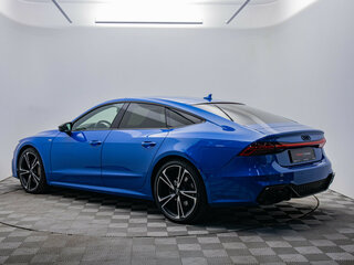 2019 Audi A7 55 TFSI II (4K), синий, 4858000 рублей, вид 3