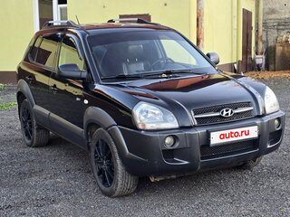 2008 Hyundai Tucson I, чёрный, 800000 рублей, вид 2