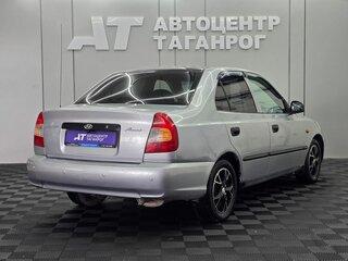 2007 Hyundai Accent ТагАЗ II, серебристый, 499000 рублей, вид 4