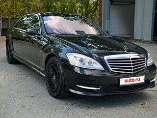 2011 Mercedes-Benz S-Класс 500 Long V (W221) Рестайлинг, чёрный, 1950000 рублей, вид 5