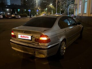 2002 BMW 3 серии N42 316i IV (E46) Рестайлинг, серебристый, 320000 рублей, вид 1