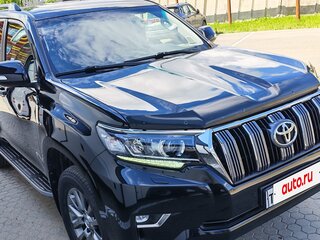 2018 Toyota Land Cruiser Prado 150 Series Рестайлинг 2, чёрный, 3799000 рублей, вид 1