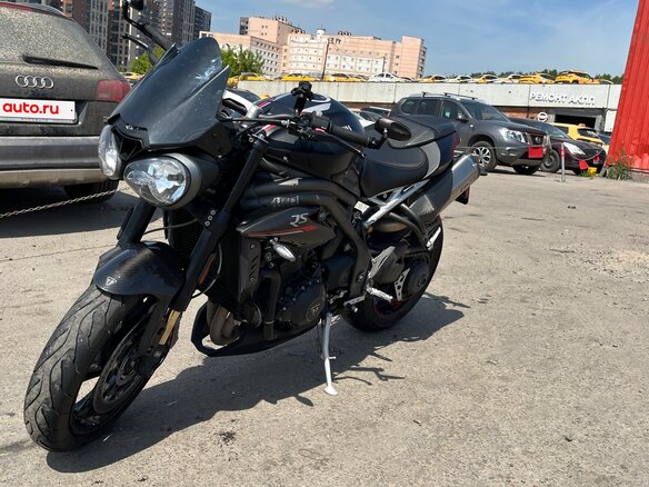 2019 Triumph Speed Triple, чёрный, 880000 рублей - вид 1