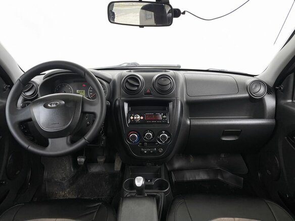 2012 Lada (ВАЗ) Granta I, синий, 356000 рублей - вид 13