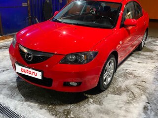 2007 Mazda 3 I (BK) Рестайлинг, красный, 1000000 рублей, вид 4