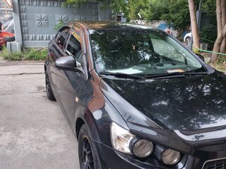 2012 Chevrolet Aveo II, чёрный, 565000 рублей, вид 1