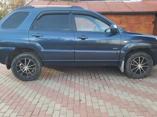 2008 Kia Sportage II, синий, 720000 рублей, вид 4