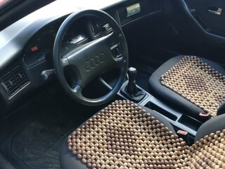 1989 Audi 80 IV (B3), красный, 135000 рублей, вид 4