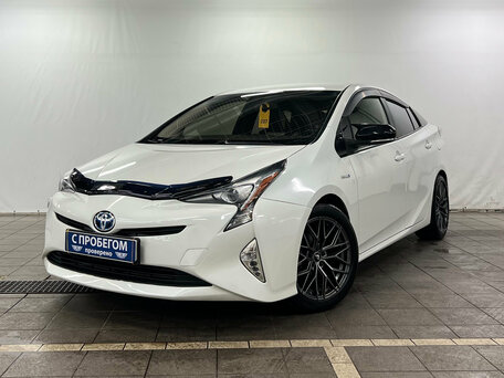 2016 Toyota Prius IV (XW50), белый, 1750000 рублей, вид 1