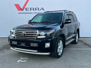 2012 Toyota Land Cruiser 200 Series Рестайлинг 1, чёрный, 3200000 рублей, вид 3