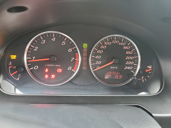 2005 Mazda 6 I (GG), фиолетовый, 245000 рублей - вид 6